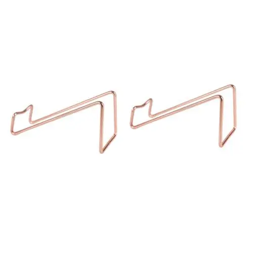 Produktbild: IMIKEYA 2St Weinflaschenhalter Halter für Weinflaschen Wasserflaschen-Organizer Weinhalter Kitchen Shelf Stand geldgeschenke Weihnachten Weinregal Weinflaschenständer aus Eisen