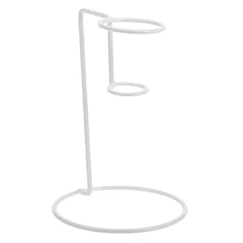 Produktbild: IMIKEYA 2 Stück Eistüte-displayhalter 1 Loch Rack Für Display Restaurantständer Weißes Sicheres Material