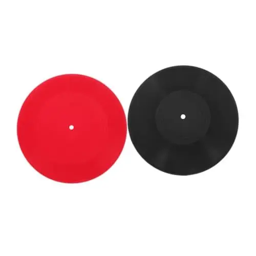 Produktbild: IMIKEYA 2 Stücke Aufzeichnungen Decor Zeichen Retro Room Decor Vinyl Record Aufhänger