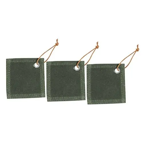 Produktbild: IMIKEYA 3St Camping-Untersetzer hitzebeständige Hot Pads saugfähige Untersetzer Tischsets Tassenmatten hitzebeständige Segeltuchmatten Schutz Leinenkissen Dämmplatten