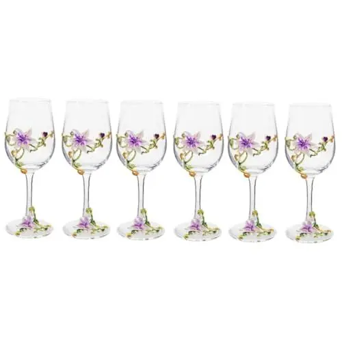 Produktbild: IMIKEYA 3 Sätze High End Gläser Rotweingläser Milchbecher Weißweingläser Whiskygläser Martini Gläser Weinbecher Kreativer Weinkelch Bar Cocktailbecher Bierbecher 2 Stück * 3