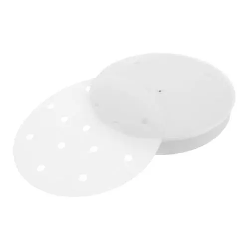 Produktbild: IMIKEYA Dampfgarer-papierpads für Knödel 400 Blatt/paket Runde Größe Antihaftbeschichtet Zum Dämpfen Von Brötchen Leicht Zu Reinigen