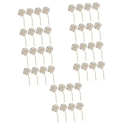 Produktbild: IMIKEYA 40 STK Rattan tonghua duftender Ölstift Erfrischer Geruch gießen Sprays Room Fragrance diffusor spreizmutter difussur Aromatherapie-Rattanreben Ätherische Ölstäbchen hölzern