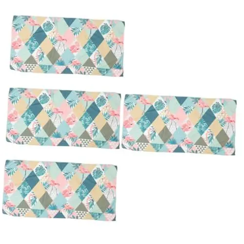 Produktbild: IMIKEYA 4 Stück Badetuch Dekorative Handtücher Hawaii-Strandtuch Schnell Trocknend Reisehandtücher Boho-handtücher Boho Strandtuch Damen Strandtuch Reisen Superfeine Faser Kein Sand Sitz