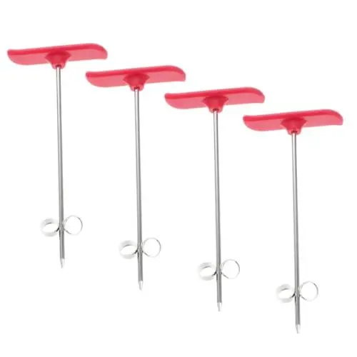 Produktbild: IMIKEYA 4 Stück Gurken-rotationsmesser Gemüseschneider Spiralschneider Für Gemüse Und Obst Gemüsespirale Gurkenschnitzwalze Manueller Spiralschneider Slicer-tool Silver Rostfreier Stahl