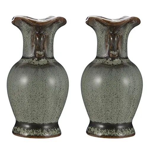 Produktbild: IMIKEYA 4 Stück Kleine Vase Aus Keramik Tischvase Aus Keramik Jahrgang Mini Blumenvasen Mini-blumenstraußhalter Mini-blumenvase Aus Keramik Hohe Vase Groß Mini-vase-Modell Einfach