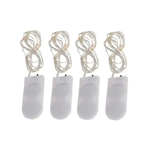 Produktbild: IMIKEYA 4pcs Weihnachtsbaum Lichter Atmosphäre Lichter Dekorative Leiter Lichter Für Weihnachten Baum Auflistung Tür Party Dekorationen
