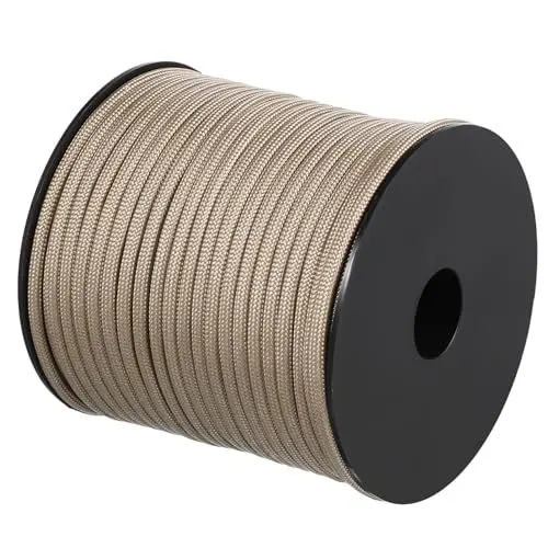 Produktbild: IMIKEYA 50m Spule Fallschirmschnur Hochleistungsseil Zeltschnur Camping Schnur Outdoor Notfallseil Nylon Wäscheleine Planenseil Für Camping Wandern Überleben