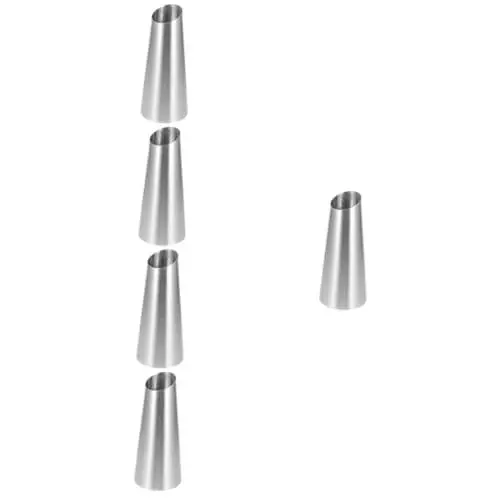 Produktbild: IMIKEYA 5stücke Kleine Edelstahl Blumenvase Dekorative Metallvase Für Tischarrangements Modernes Design Für Zuhause Büro Und Garten Kompakte Langlebig Und Stilvoll