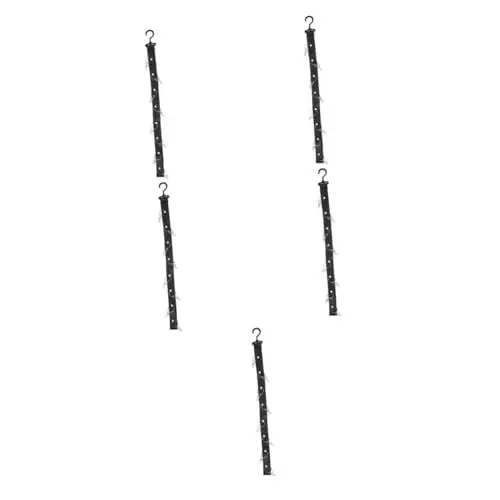 Produktbild: IMIKEYA 5St Hockey-Aufhänger kleiderregal outdoor ausrüstung hosenträger kleiderbügel Hockeyausrüstung Hockey-Trockengestell Hockeyzubehör Eishockey-Ausrüstung Oxford-Stoff Black