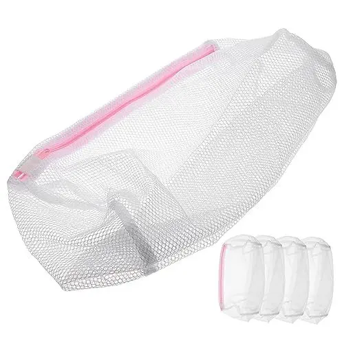 Produktbild: IMIKEYA 5st Kleidersack Aus Polyester Dessous-wäschebeutel Netzbeutel Für Wäsche Waschbeutel Für Wäsche Wäschenetz-waschbeutel Wäschesack Mesh Metall Maschine Reißverschluss