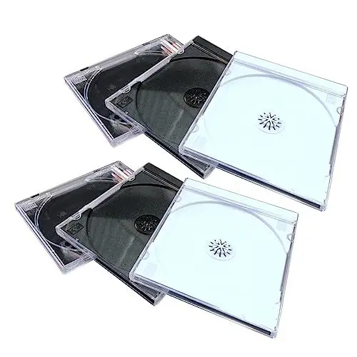 Produktbild: IMIKEYA 6St CD-Aufbewahrungshalter CD-Hülle CD- DVD-Speicher für Medien DVD-Aufbewahrungs-Organizer DVD Fall cd aufbewahrung CD-Paket Media-Video-