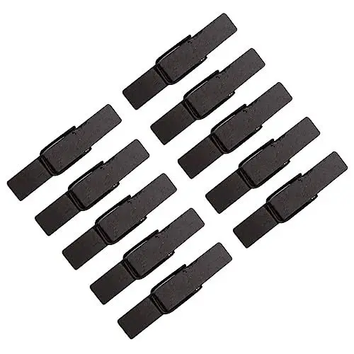 Produktbild: IMIKEYA 80St Druckclips Klammern aus Fotopapier Holzklammern Wäscheklammern aus Holz Mini Holzclip Holzklemme Bambus
