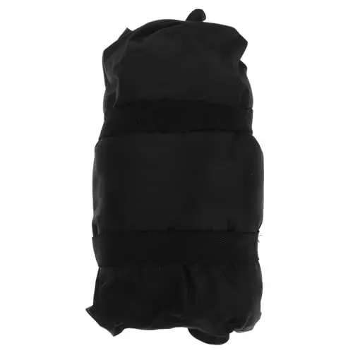 Produktbild: IMIKEYA Ergonomisches Aufblasbares Kissen Zum Schlafen Camping Reisen Tragbares Lendenwirbelstützkissen für Flugzeuge Schwarz