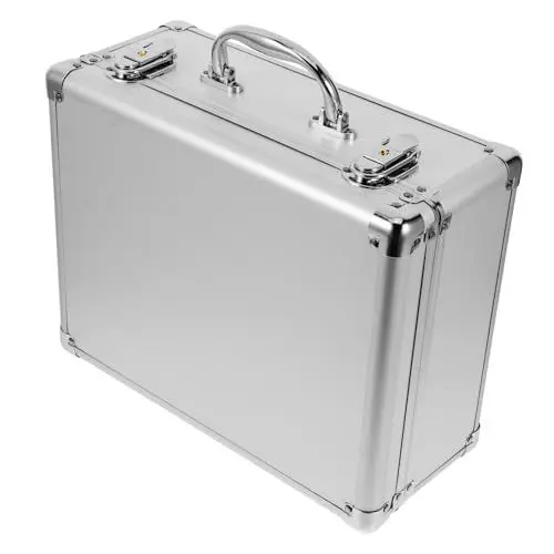 Produktbild: IMIKEYA Werkzeugkasten Aus Aluminium – Tragbarer Werkzeugkoffer Mit Organizer Hartschalenkoffer Für Mechaniker Schreiner Projekte