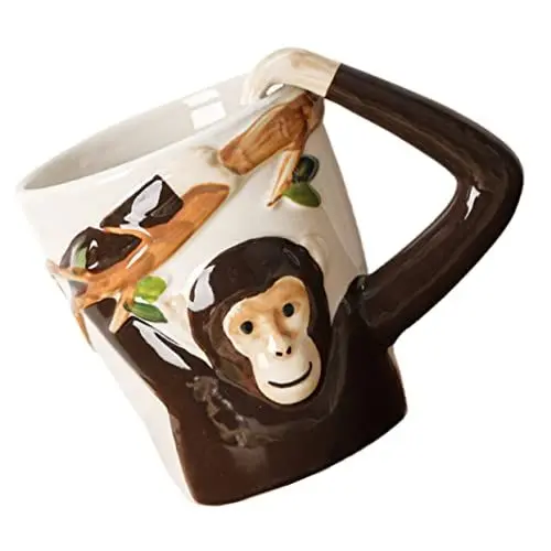 Produktbild: IMIKEYA Cartoon-keramikbecher Wassergläser Kaffeetasse Kaffeebecher To-go Keramikbecher Büro Milchtasse Wasserbecher Nach Hause Keramiktasse Als Becher Teetasse