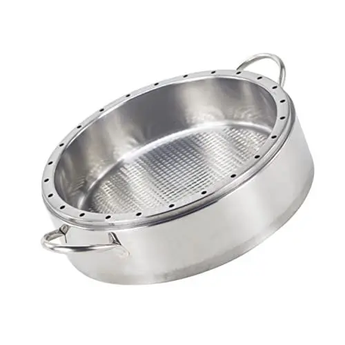 Produktbild: IMIKEYA Dampfer Dampfkocher Topf D?mpfen Rack Topf Dampfgarer Zubeh?r D?mpfeinsatz Schnellkochtopf Einsatz Gemüse D?mpfkorb Dunsteinsatz Dünsteinsatz Multifunktion Edelstahl 304 Liner