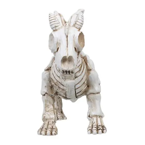 Produktbild: IMIKEYA -Dekoration Spukhäuser Requisiten Hundeknochen mit beweglichen Gelenken Halloween Dekoration Halloween Figuren Halloween-Gartendekorationen im Freien Halloween-Skelett