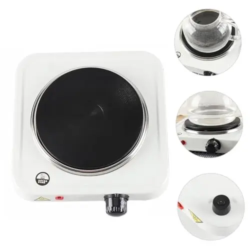 Produktbild: IMIKEYA Elektrische Ofen Kaffee Herd Kochplatten Herd Hause Elektrische Herd Tischplatte Brenner Herd Brenner Tragbare Herd Heizung Ofen Elektrische Heizung Herd Tragbare Elektrische Herd