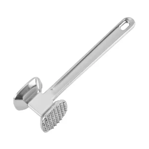 Produktbild: IMIKEYA Doppelseitiger Fleischklopfer Aus Aluminiumlegierung Zartmacher Hammer Für Rindfleisch Steak Und BBQ Zum Marinieren Und Zartmachen Spülmaschinenfest Und Leicht Zu Lagern
