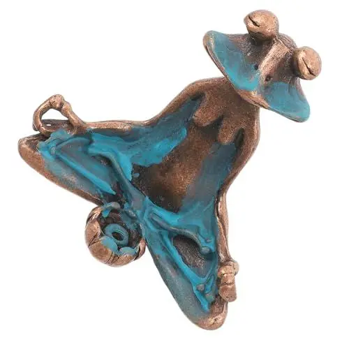 Produktbild: IMIKEYA Zen Frosch Weihrauch Frosch Figurine Decor Yoga Frosch Statue Meditation Frosch Figur
