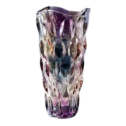 Produktbild: IMIKEYA Glasvasen Für Blumen Moderne Kristallvase Verdickt Robuste Hohe Vase Hydrokultur-Pflanzgefäß Tischaufsatz Für Home-Office-Geschenke