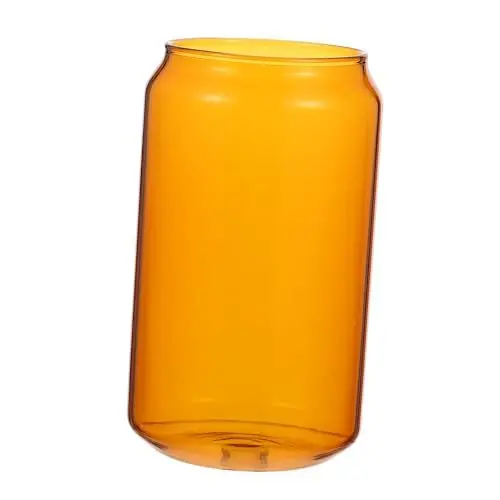 Produktbild: IMIKEYA Kaltgetränkebecher Aus Glas Wassergläser Cocktailglas-tasse Pilsner Glas Glasbecher Eiskaffee Cola-dosen-gläser Kaffeetassen Aus Glas Weingläser Niedlich Kaltes Getränk Coladose
