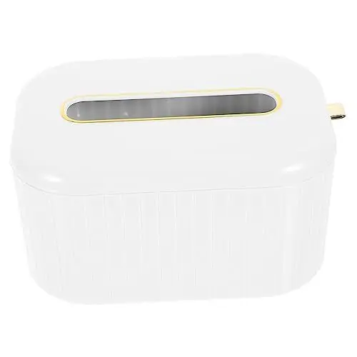 Produktbild: IMIKEYA Kasten Tissue-Box Behälter Für Feuchttücher Serviettenbox Mit Deckel Serviettenhalter Feuchttuchspender Taschentuchhalter Weiß Baby Toilettenpapier-Box Einfach Das Haustier