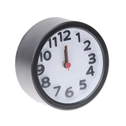 Produktbild: IMIKEYA Kinderwecker Aufhängbare Uhr Wecker Klingeln Uhr Runde Uhr Tischuhr Kleine Uhr Reiseuhr Herrenuhren Schwer Ring Kind