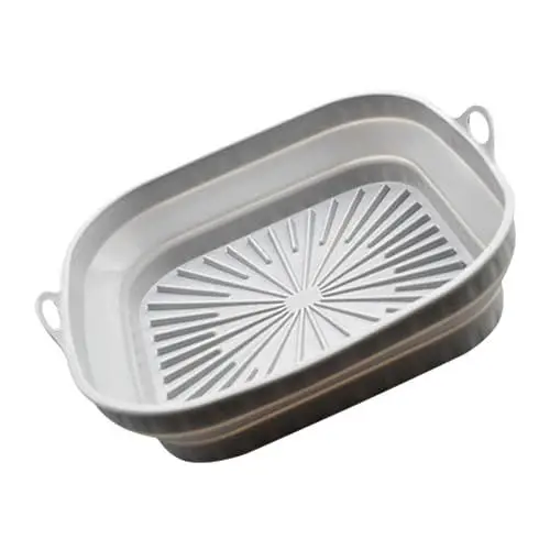 Produktbild: IMIKEYA Liner Für Luftfritteuse Wiederverwendbarer Antihaft-boden Hitzebeständiger -topf Mit Zwei Für Backen Und
