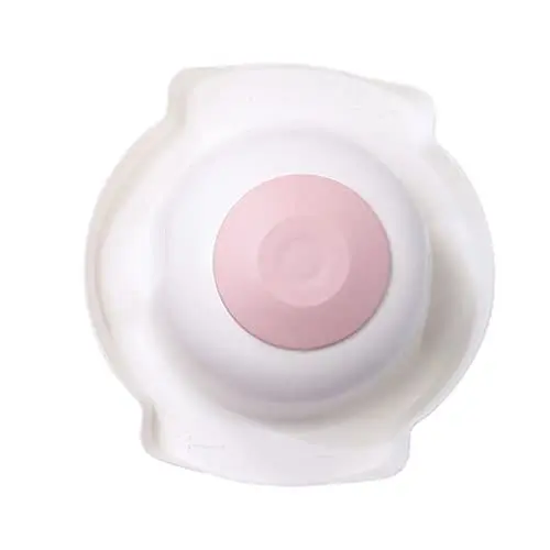 Produktbild: IMIKEYA Pflanzlicher Handschutz Zwiebelschneider Lebensmittelschneider Kunststoffschneider Mandolinenschneider Obstschneideschutz Rostfreier Stahl Gitter Mehrzweck Rosa