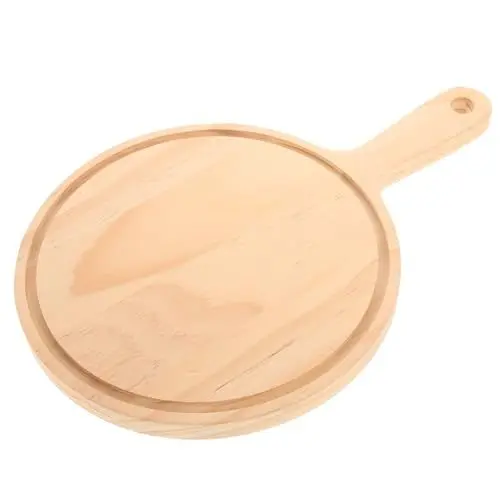 Produktbild: IMIKEYA Pizzateller Wurstwaren Tablett Schreibtisch Tablett Brottablett Pizzastein Brotteller Brotplatte Käseplatte Käse Pizza Kuchen Servierbrett Brotplatte Pizza