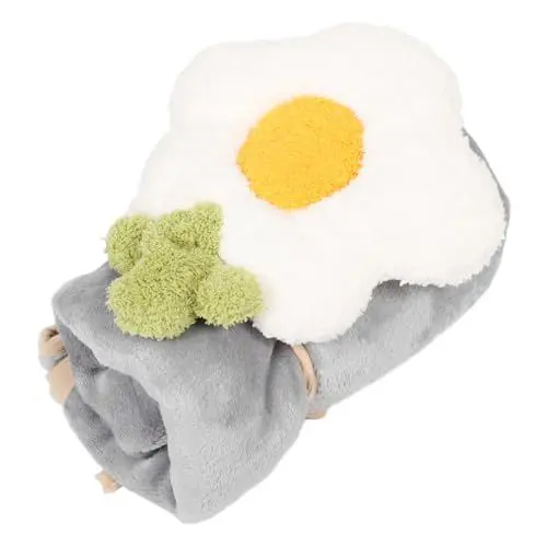 Produktbild: IMIKEYA Plüsch-fleecedecke Mit Blumenmuster Überwurf Teppich Gemütlich Leicht Dekorativ Flauschig Warm Für Das Wohnzimmer Nickerchen Einzelperson Decke Zufällige Farbe