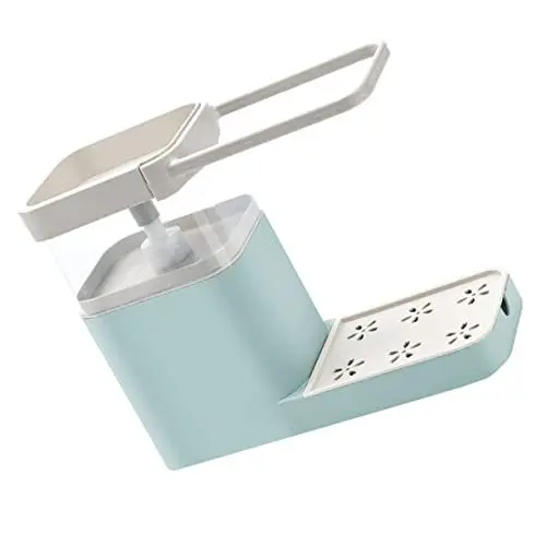 Produktbild: IMIKEYA Regal Halter Schaum Geschirrspülmittel Seifenspender Automatisch Pumpspender Für Seife Pumpflasche Automatischer Flüssigseifenspender Vorratsbehälter Multifunktion Pp Veranstalter