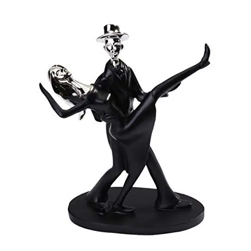 Produktbild: IMIKEYA Romantisches Paar tanzendes Paar Statue liebevolles Paar Brautgeschenke Hochzeitsdekorationen Wohnkultur Desktop- Handbuch Skulptur Endlose Liebe schmücken Liebhaber Ornamente