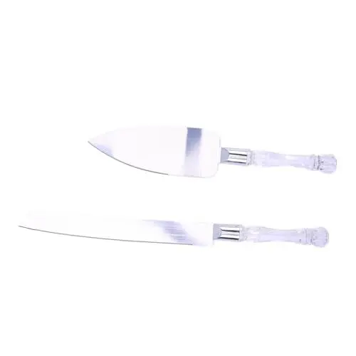 Produktbild: IMIKEYA Satz Gabeln über Messer Kuchenmesser Kuchenschaufel Hochzeitstortenmesser Rostfreier Stahl Messer und Hochzeitsbedarf einstellen Kuchen Spachtel
