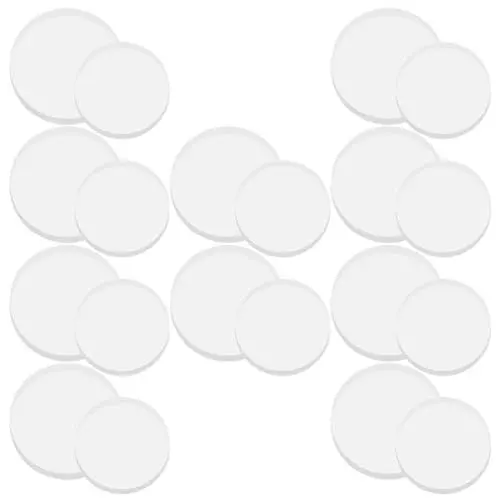 Produktbild: IMIKEYA Stoßstangen Für Glastischplatten 20 Stück Nicht Klebende Durchsichtige Gummipuffer Für Glastischplatten Anti-Rutsch-Pads DASS Die Glastischplatte Verrutscht 1 Zoll/0. 8