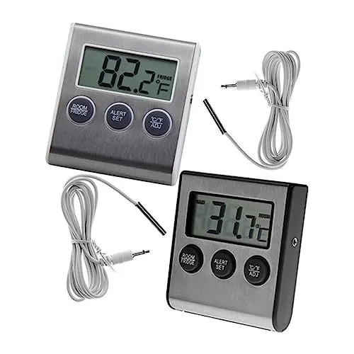 Produktbild: IMIKEYA Digitaler Kühlschrank Küche Mit Hoch-/niedrig-alarm Temperatursensor Zum Kochen Küchenbedarf Innen