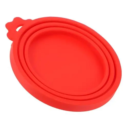 Produktbild: IMIKEYA Wiederverwendbarer Silikondeckel für Dosen Universeller Becherdeckel aus Lebensmittelechtem Silikon Auslaufsicher und Hitzebeständig für Konservendosen und Gläser