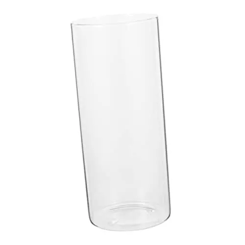 Produktbild: IMIKEYA kleine Vasen hydroponischer Turm hohe Bodenvase einzelne Blumenvase rosegoldene Vase Anlage hydroponic vase hydroponische vase Zylindervase aus Glas Dekovase aus Glas Transparent
