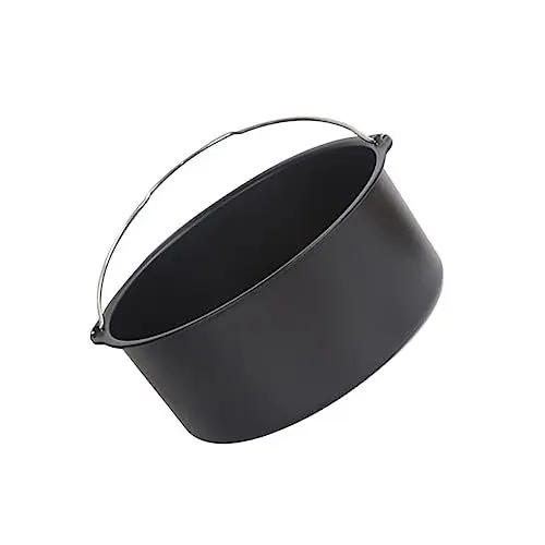 Produktbild: IMIKEYA küchenmaschiene kochgeschirr fettfritteuse electric grills angaangaq eletrogriller airfrieyer induktionskochplatte selbstgemacht Ofen Suppentopf aus Stahl Kuchen Eimer Kuchenform