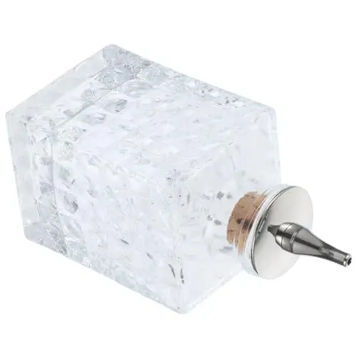 Produktbild: IMIKEYA party accessoires partyzubehör trinkflasche mit bar accessories glasgefäß tragbare Bitterflasche Flaschen mit Siebverschluss Party-Cocktail-Flasche praktischer Weinbehälter Kork