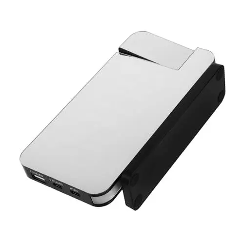 Produktbild: IMIKEYA rotierende Projektionsuhr Spiegel Wecker Uhr für Schlafzimmer LED-Wecker Digitale Wanduhr LED Digitaluhr LED Uhr Wecker für Schlafzimmer Schreibtisch Digitaluhr elektronisch Black
