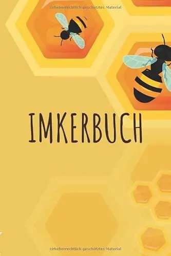 Produktbild: Imkerbuch: Imker Stockkarte mit vorgedruckten Seiten - Notizbuch für Imkereien aber auch Einsteiger Honig-Imker - Zubehör und Geschenk für Imker