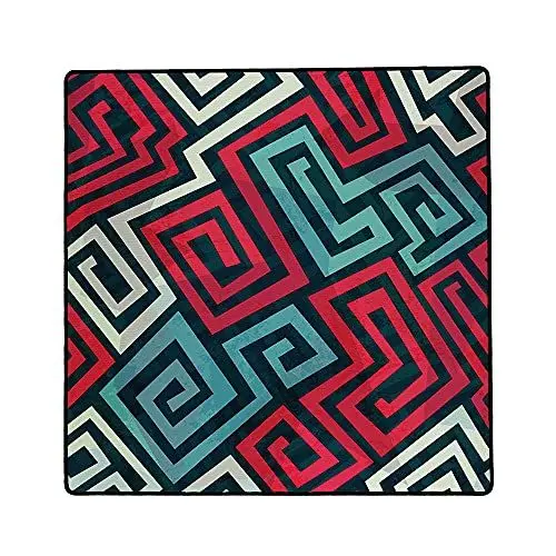 Produktbild: Immersion Spielunterlage, Schreibtischunterlage, Allzweckmatte, Motiv: Maze Pattern, 76x76cm 2009923