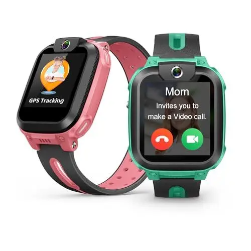 Produktbild: imoo Z1, Smartwatch Kinder mit GPS und Telefon, Kinder Smartwatch mit GPS, Kids Smart Watch mit Langanhaltender Video & Phone Call, IPX8 Wasserdicht (Grün)