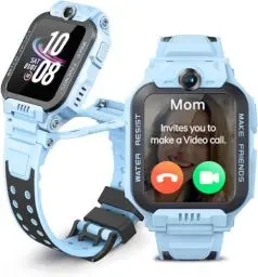 Produktbild: imoo Watch Phone Z7 Kinder Smartwatch, 4G Kinder Smartwatch, HD Video & Anruf, GPS-Uhr für Kinder mit Echtzeitstandort und 14-Tage-Verlauf, Schrittzähler, 4 Multisport Modi & IPX8 wasserdicht (Blau)