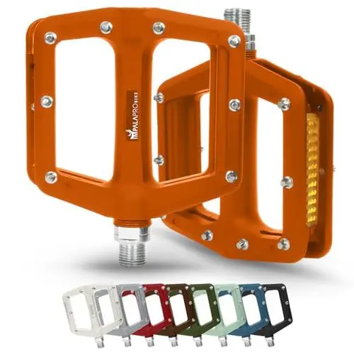 Produktbild: IMPALAPRO - Fahrradpedale mit Reflektoren aus Nylonfaser und Versiegeltem Lager 9/16