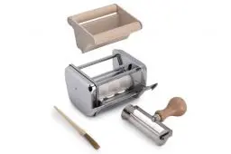 Produktbild: Imperia Raviolimaker3 Classica Linie Zubehör für Raviolimaschine 3x3cm. Hergestellt in Italien. Zubehör für Nudelmaschinen aus Stahl. Ravioli-Zubehör kompatibel mit der Imperia Nudelmaschine.