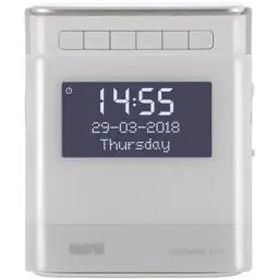Produktbild: IMPERIAL DABMAN d15 – Radiowecker (DAB+, UKW, 2 Weckzeiten, dimmbares Display, USB-Ladebuchse) – Weiß